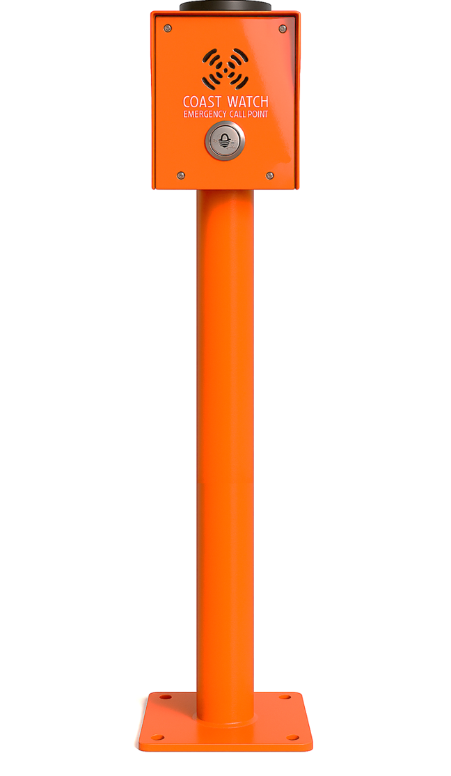 Coastal watch emergency call point