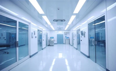 Pharmaceutical Plants, Clean Rooms Stock Image