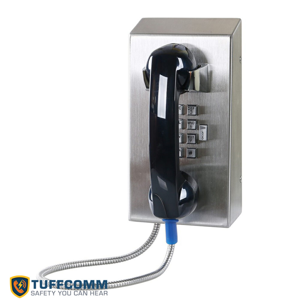 Tuffcomm JR201-FK-VC Vandal-Resistant Telephones