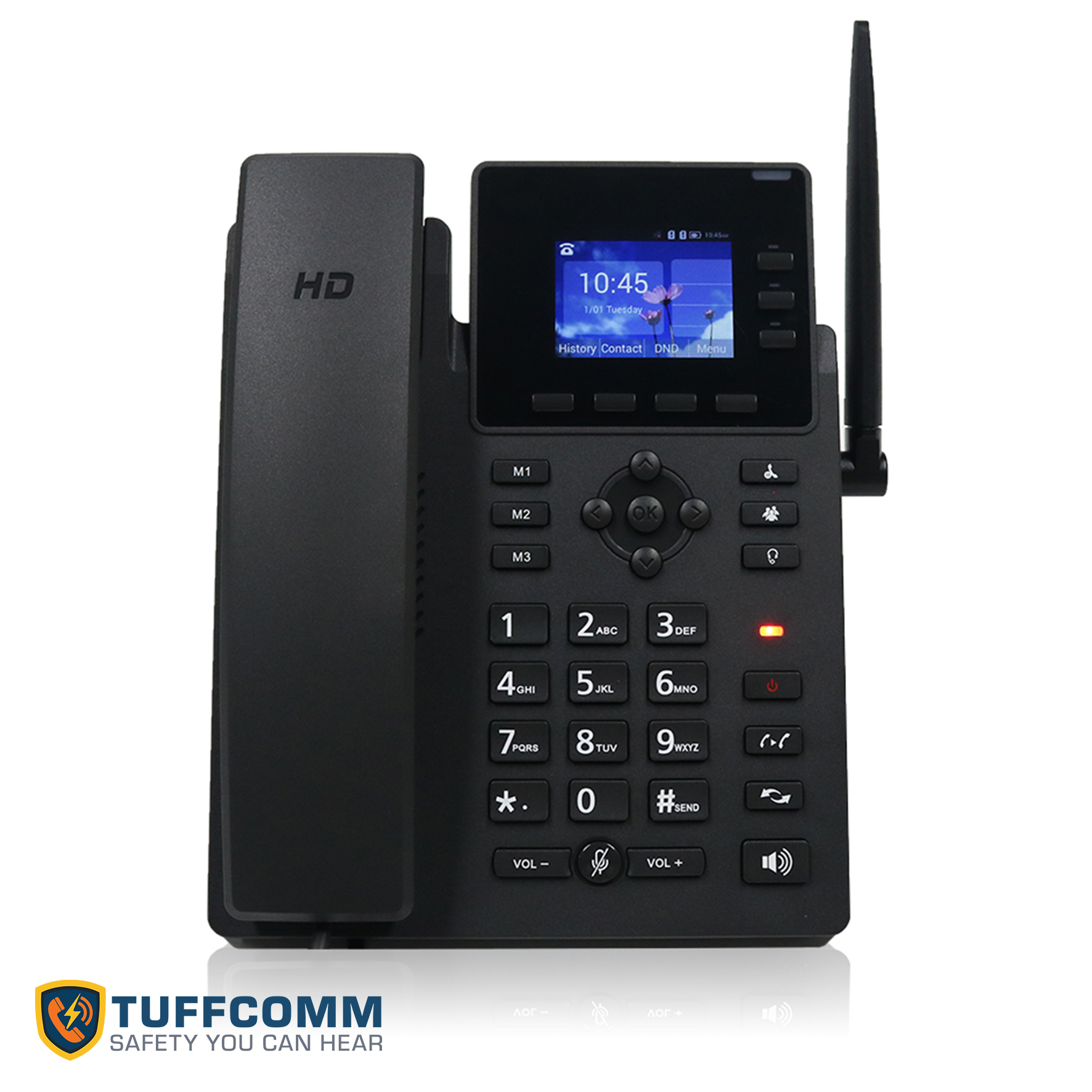 Tuffcomm JR401-GP SIP/4G/WiFi Desktop Telephone