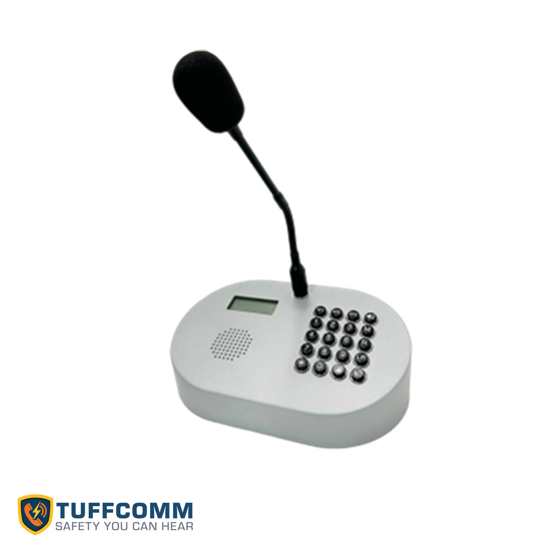 Tuffcomm JR922-FK-SIP Control Room Gooseneck Intercom